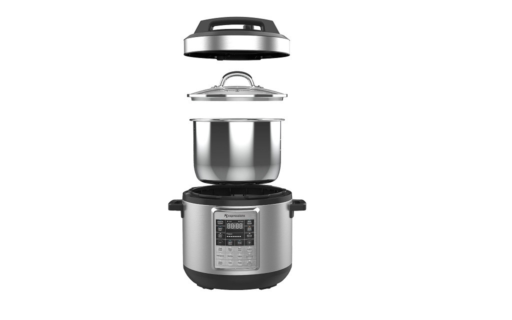 Multicooker cu gatire sub presiune Espressions Smart Pressure Cooker